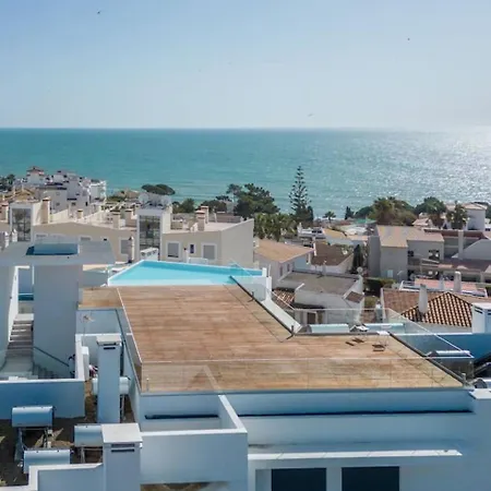 New 2bedroom W Terrace & Infinity Pool Apartmán Olhos de Agua (Albufeira)